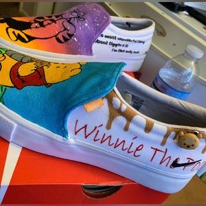 Custom Nike slip ons